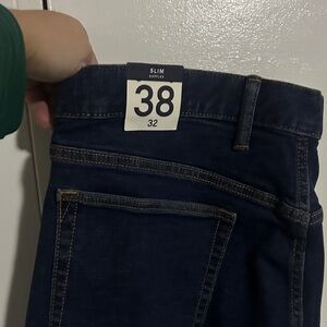 Slim Fit Men's Gap Jeans - Dark Blue